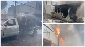 Emergencia en Cuernavaca: explota pipa de gas LP en la colonia Las Granjas