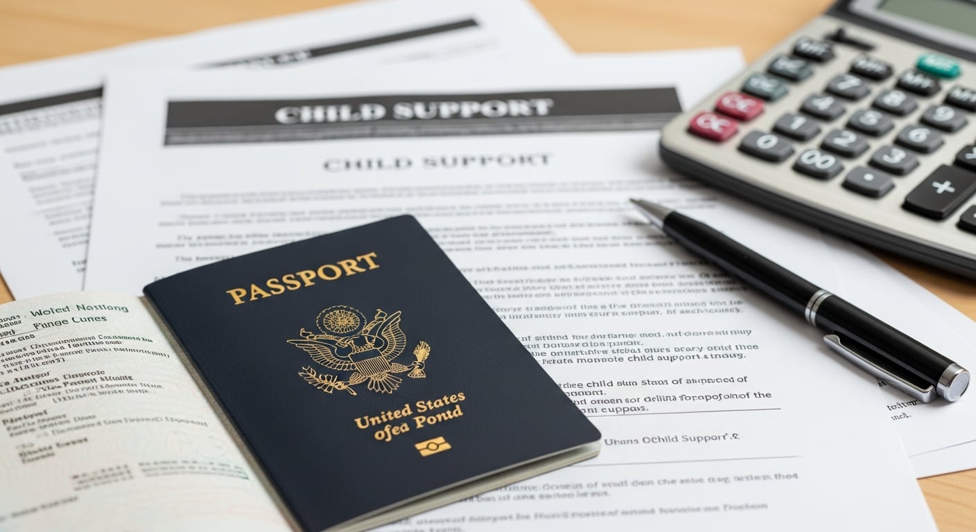 Estados Unidos implementa en 2026 la revocación activa de pasaportes a deudores de manutención infantil superiores a 2.500 dólares. (Imagen Ilustrativa Infobae)