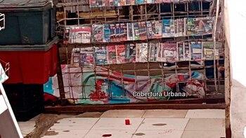 La víctima yacía en el