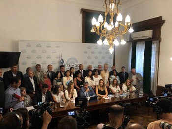 El interbloque del Frente de