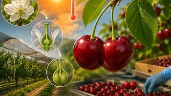 El fenómeno de las cerezas dobles: qué lo causa y por qué afecta a la producción