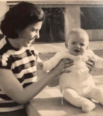 Luis Novaresio en brazos de