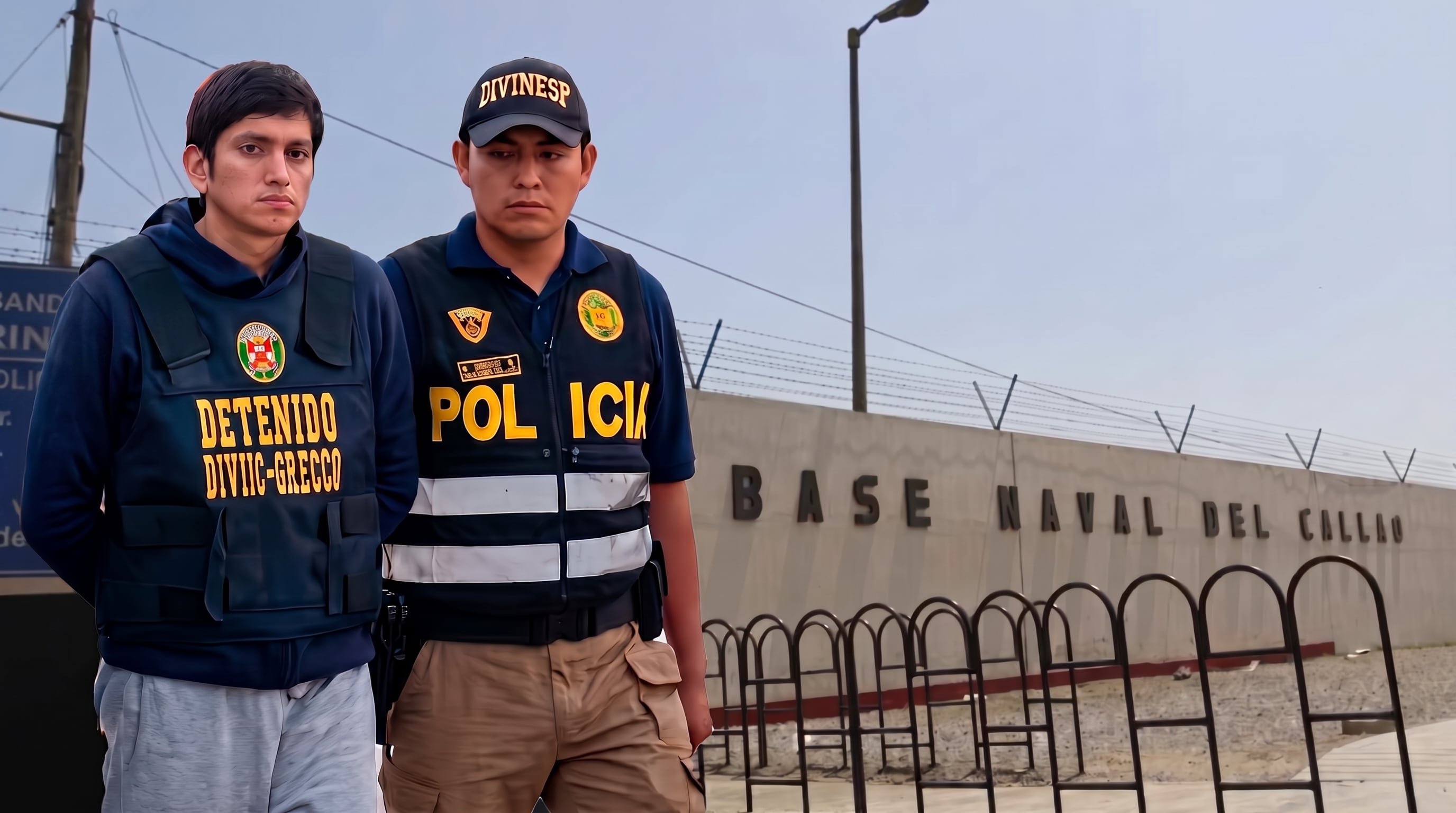 Jhonsson Pulpo llegó a Lima y las autoridades evalúan la base naval del Callao como posible centro de reclusión. (Imagen Ilustrativa Infobae)