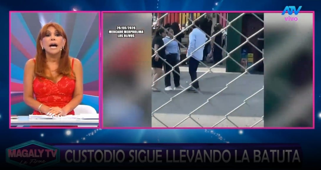 Magaly Medina acusa a Óscar Custodio de intentar “lavarse las manos” tras anunciar su retiro de La Bella Luz. Captura: Magaly TV La Firme.