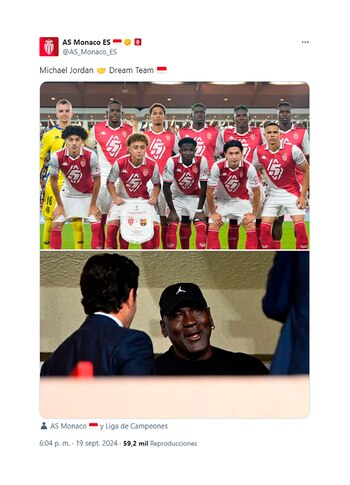 La reacción del AS Mónaco