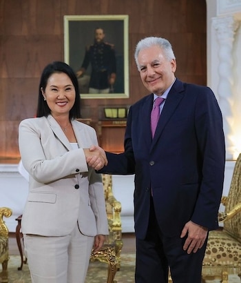 Álvaro Vargas Llosa es oficializado por el gobierno de Keiko Fujimori como nuevo embajador del Perú en Estados Unidos. (Foto: Keiko Fujimori/X)