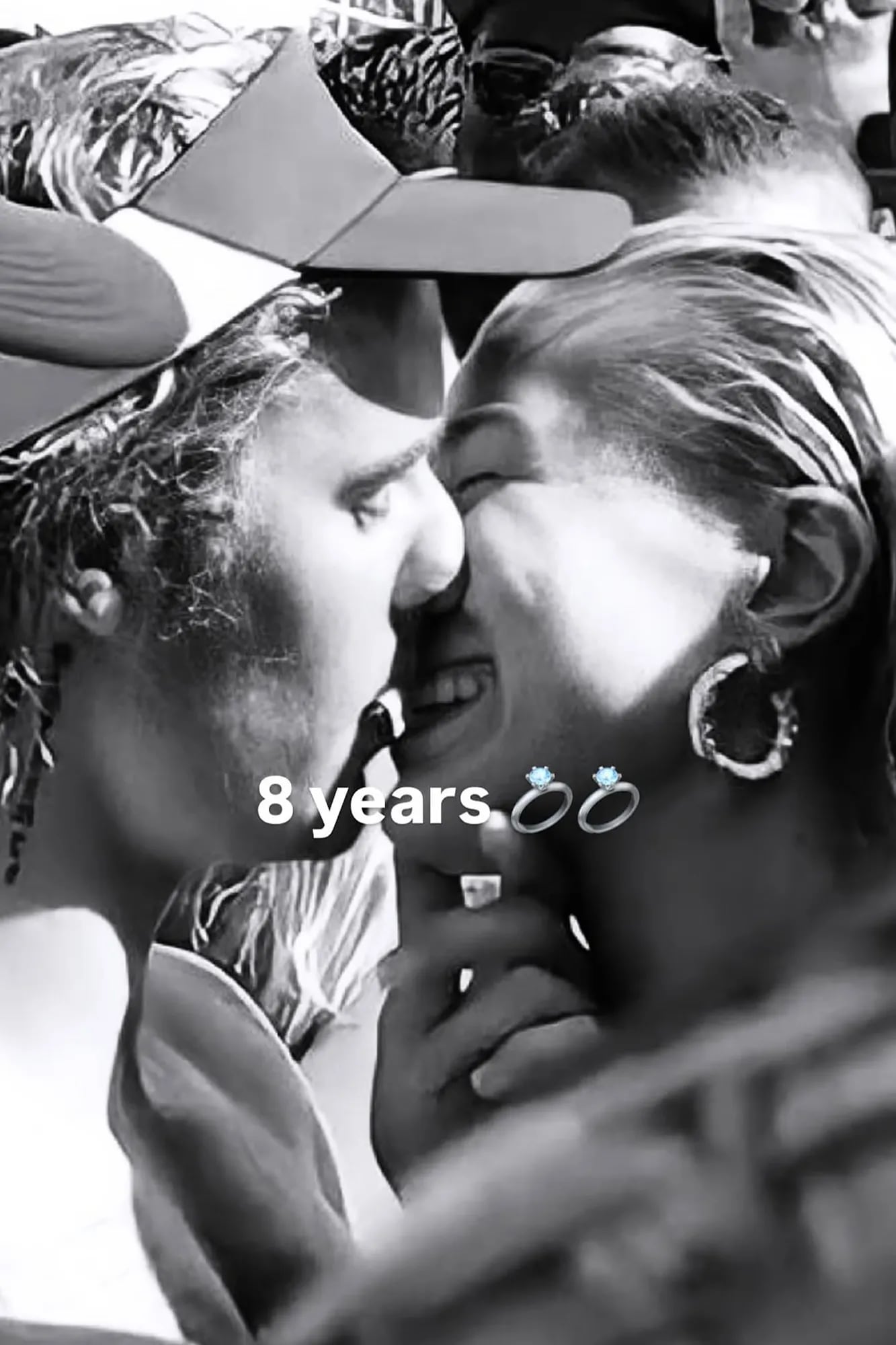 Hailey Bieber recordó su compromiso con Justin Bieber hace 8 años. (Instagram)