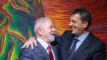 El mensaje de respaldo de Sergio Massa a Lula para las elecciones presidenciales de Brasil