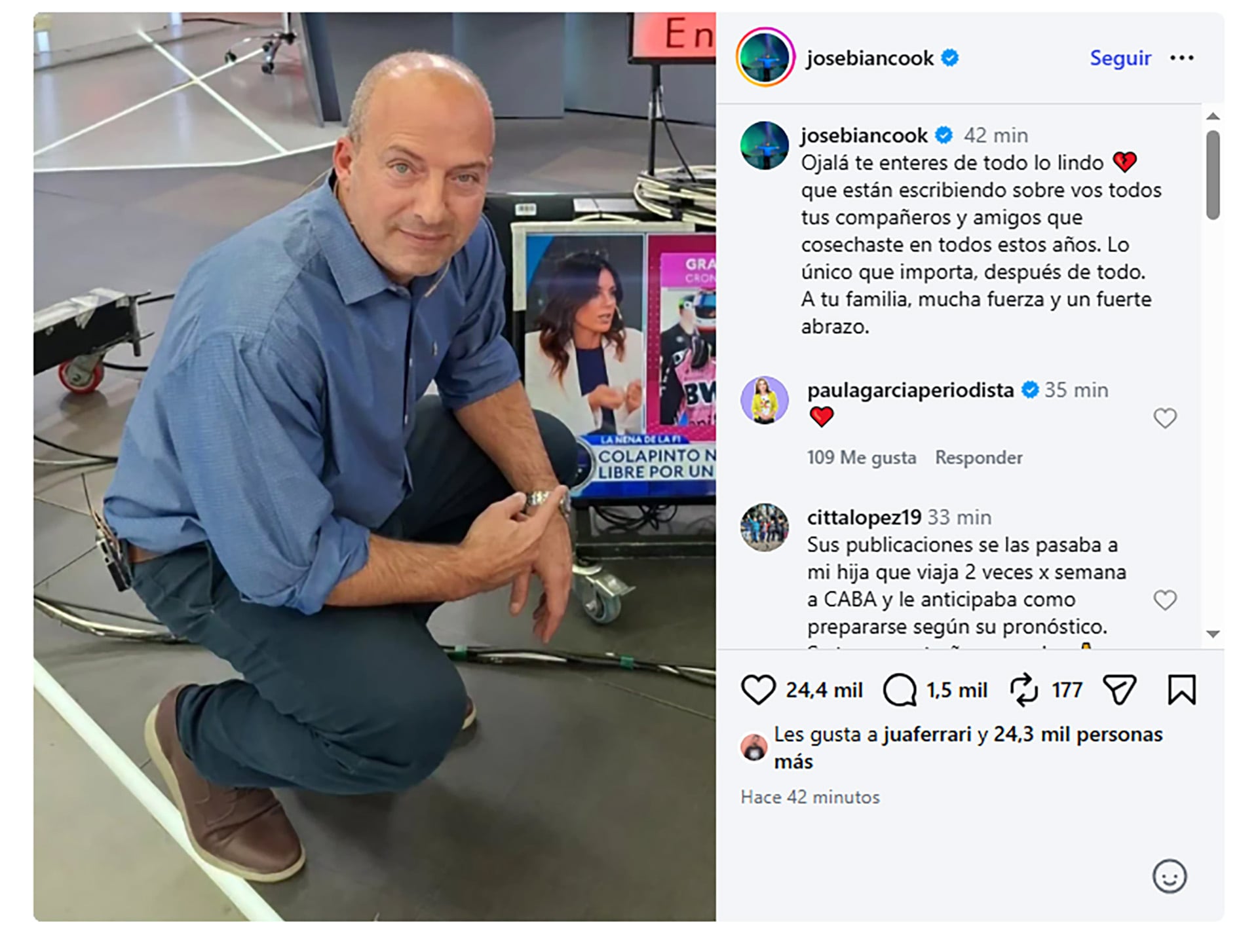 La despedida a Fernando Confessore de José Bianco