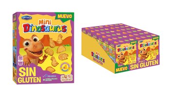 Dinosaurus presenta sus primeras galletas sin gluten