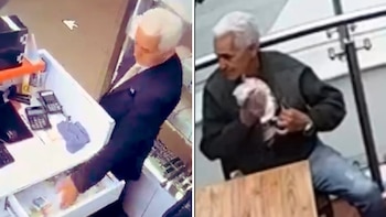 En video: Hombre canoso que robó millones en el aeropuerto El Dorado habría cometido otro hurto meses atrás