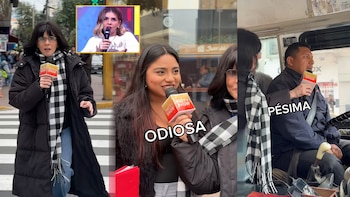 Johanna San Miguel se enfrenta