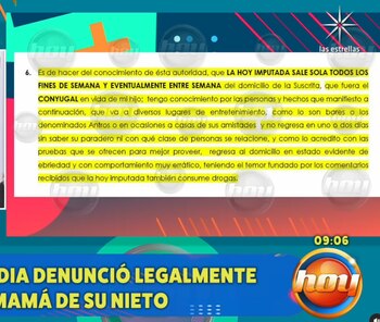 (Captura Programa Hoy)