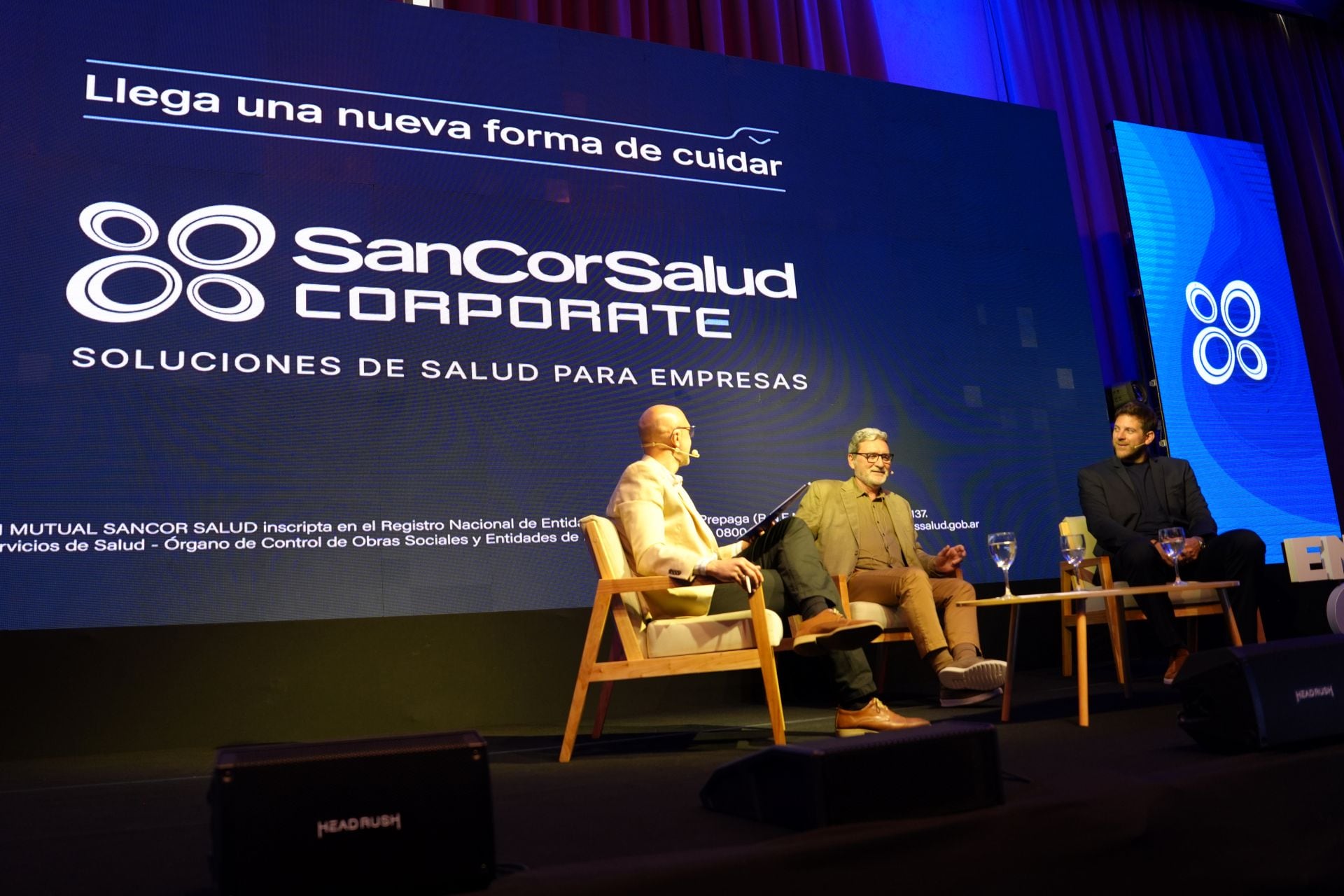 El lanzamiento con Del Potro como protagonista tuvo como punto de partida el Encuentro Cumbre de SanCor Salud (SanCor Salud)