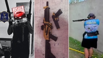 Los posteos de un menor que se grababa con armas de fuego y disparando en un polígono: “Los policías te revisan la pechera”
