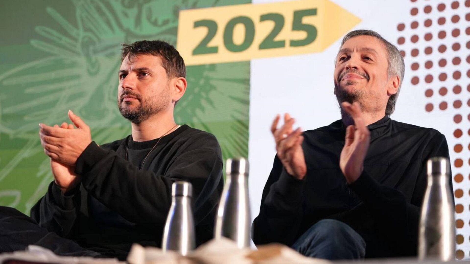 Juan Grabois y Máximo Kirchner