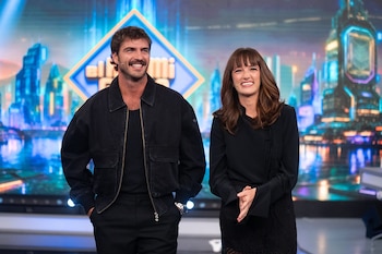 Maxi Iglesias y Susana Abaitua en 'El Hormiguero'. (Flickr)