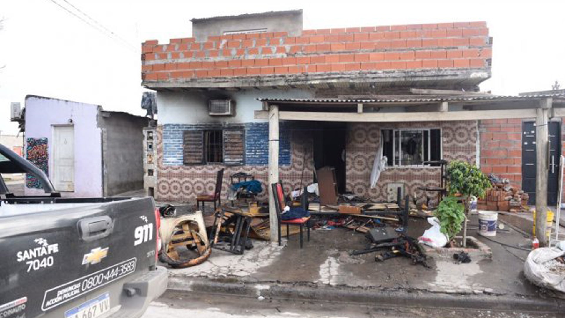 La casa de Chabela Cantero en donde fue abordada por