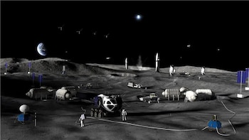 La NASA proyecta instalar infraestructura permanente en el polo sur para habilitar estadías prolongadas y experimentos de largo plazo (NASA)