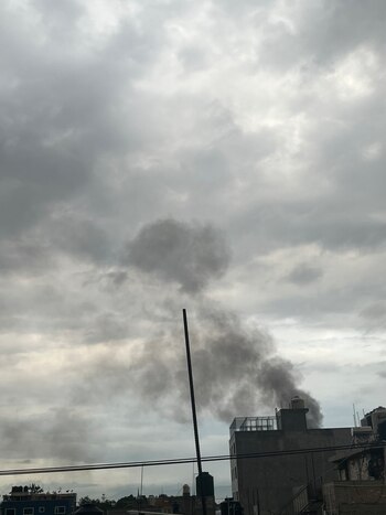 El incendio de la Gustavo