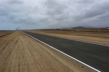 La nueva pista de aterrizaje