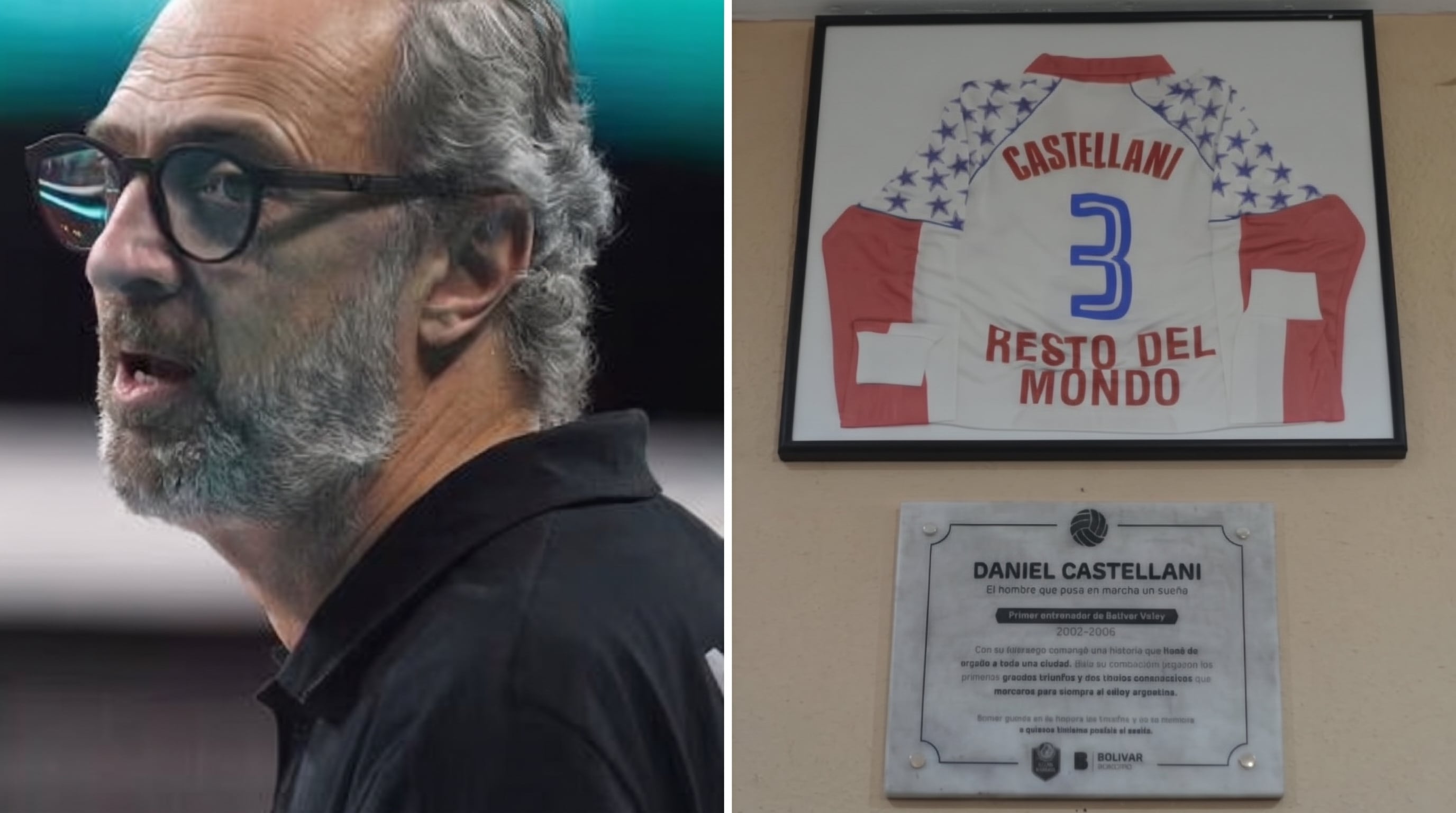El homenaje de Ciudad Bolívar a Daniel Castellani por su legado en el vóley: “Puso en marcha un sueño”