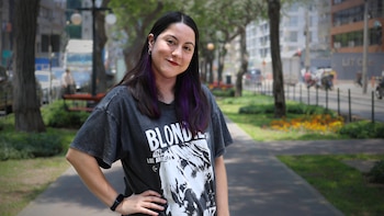 Carolina Díaz, la única peruana