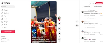 El video difundido por Jian