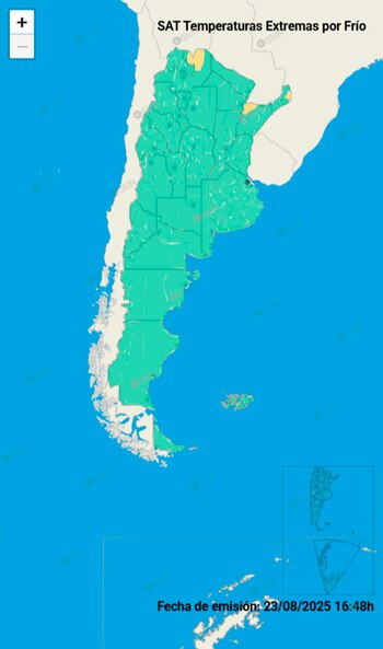 Temperaturas extremas por frío al