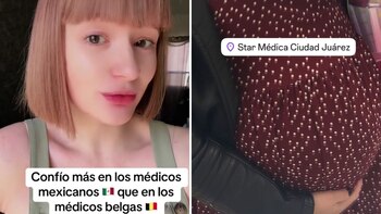 La creadora de contenido se