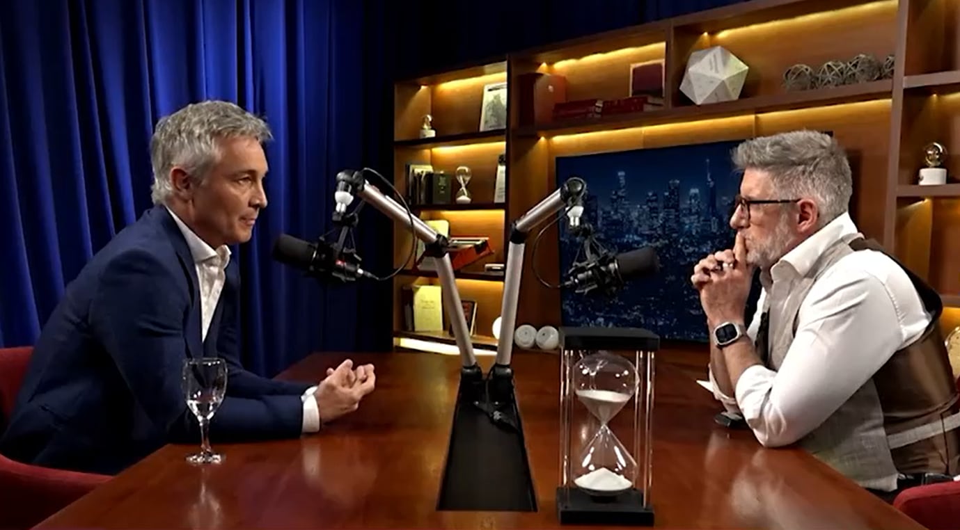 Fernando de Andreis, en la entrevista con Luis Novaresio en A24, donde descartó una fusión entre el PRO y La Libertad Avanza