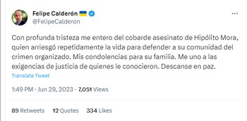 (Foto: @FelipeCalderon)