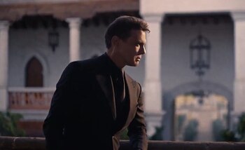 Luis Miguel durante su anuncio