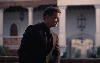 Luis Miguel durante su anuncio