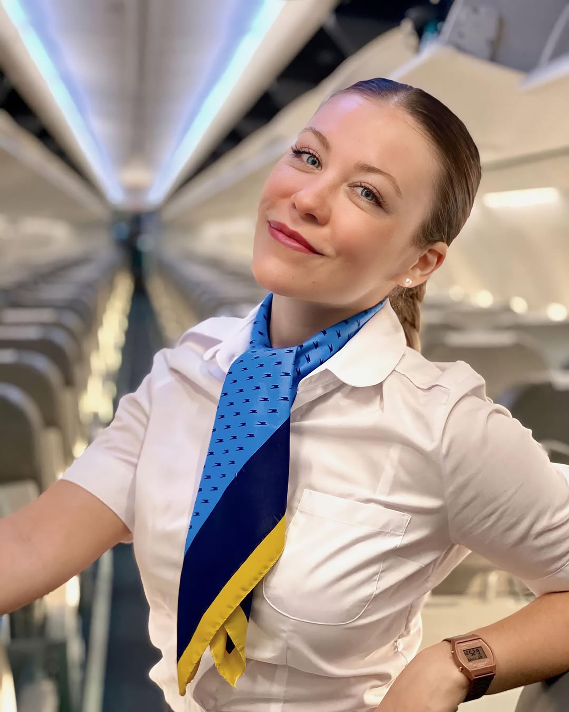 Bárbara Bacilieri reveló qué cosas no pueden hacer las azafatas mientras visten el uniforme (Instagram / @barbiebac)