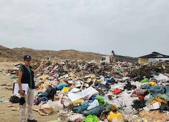 Fiscalía Ambiental inició una investigación preliminar por el mal manejo de residuos sólidos en la Municipalidad Provincial de Santa. (Foto: Agencia Andina)