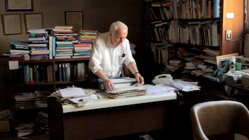 El intelectual de 87 años