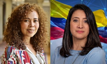 Yesenia Olaya Requene señaló a Claudia Benavides Salazar, ministra de Ciencia actual, de exponer información falsa sobre la financiación de la cartera - crédito Cristian Garavito/Presidencia de la República y @MincienciasCo/X