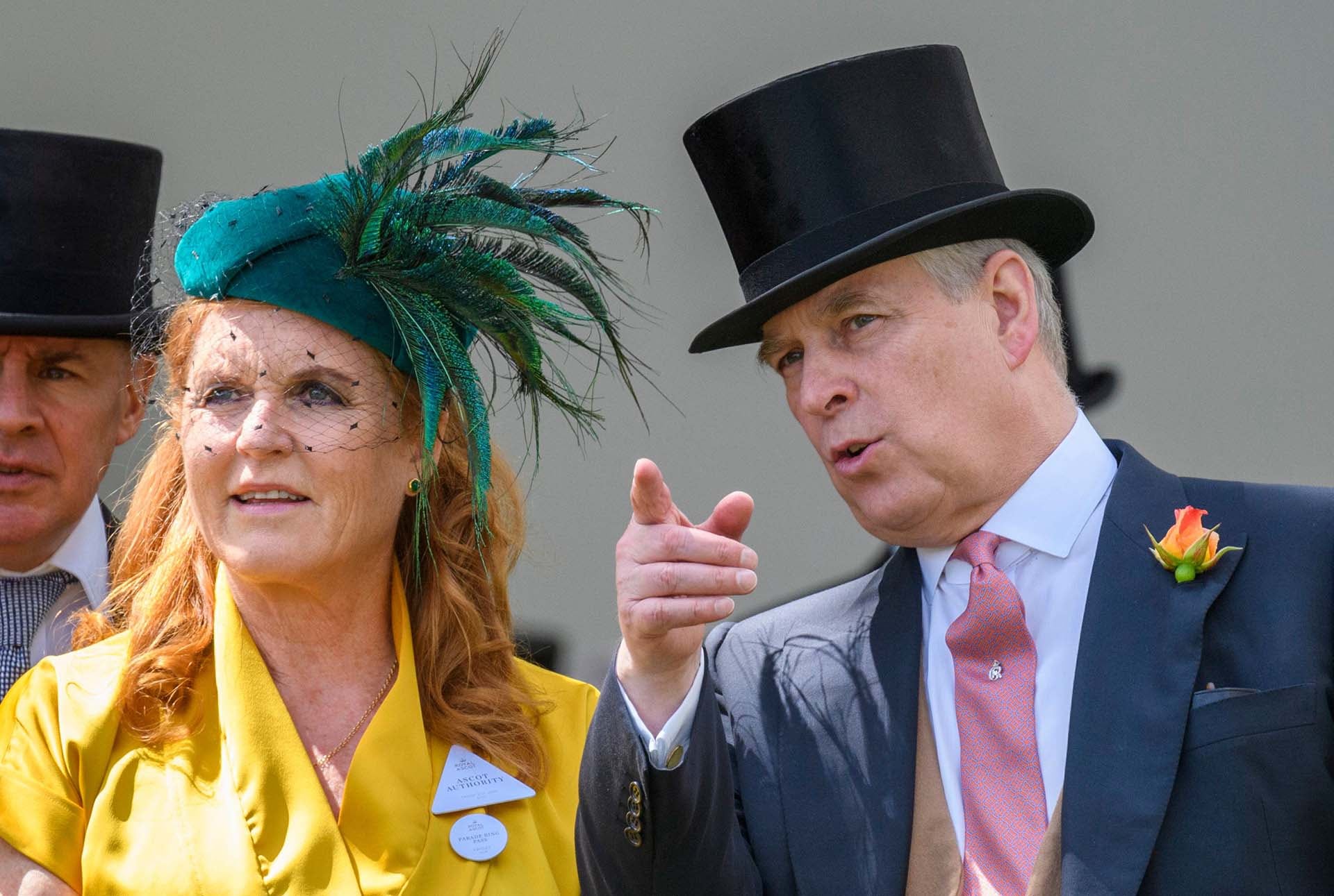 Mandatory Credit: Photo by Tim Rooke/Shutterstock (10318475de)Sarah Ferguson Duchess of York and Prince AndrewRoyal Ascot, Day 4, UK - 21 Jun 2019