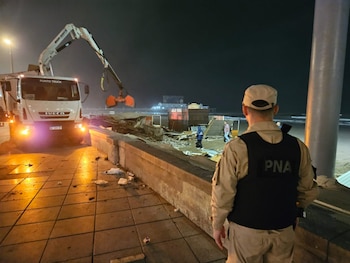 Megaoperativo en el Paseo Bristol de Mar del Plata