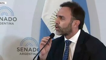 El senador jujeño Ezequiel Atauche,