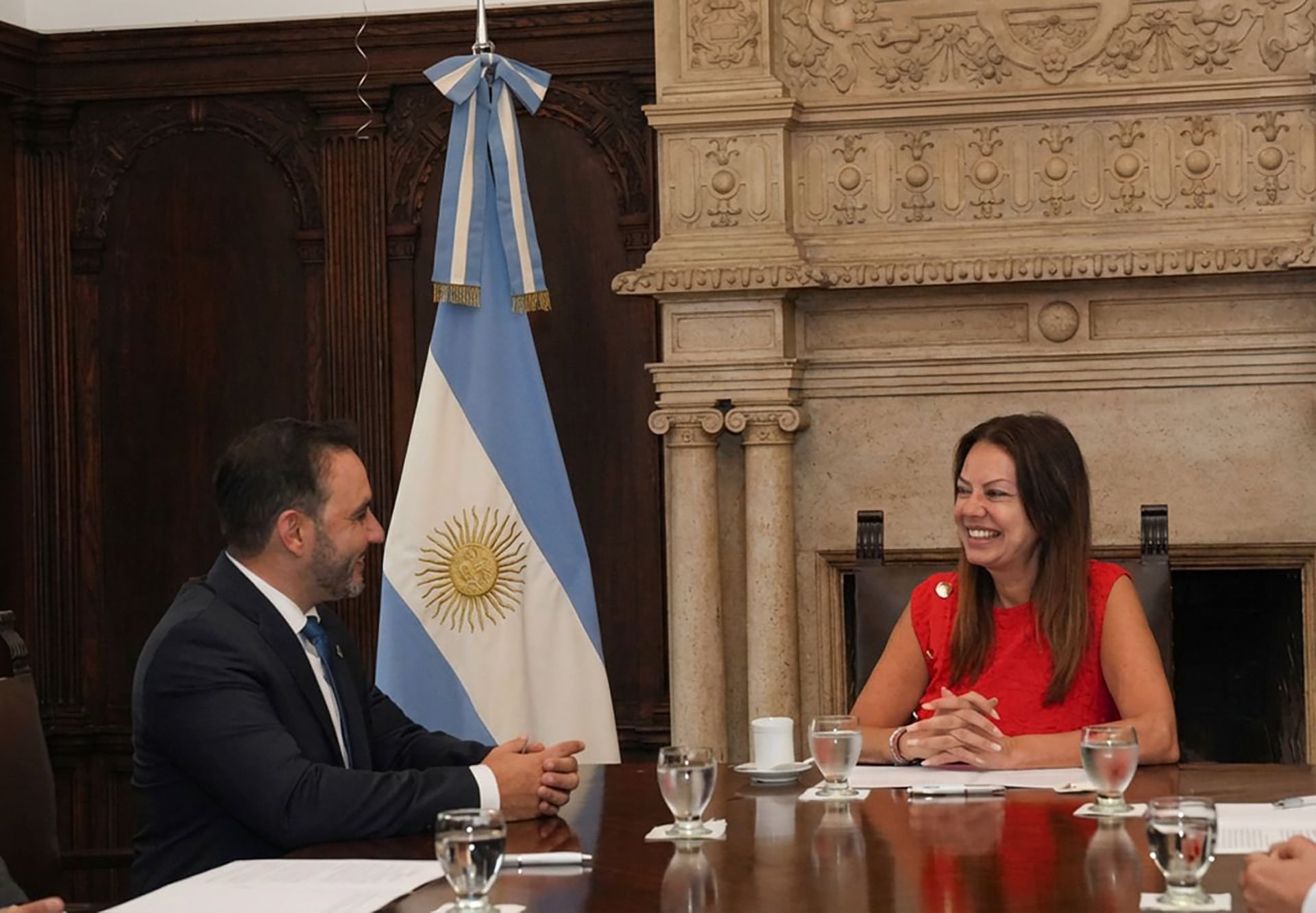 Juan Pablo Valdés y Sandra Pettovello cerraron el pago de la deuda de ANSES a Corrientes