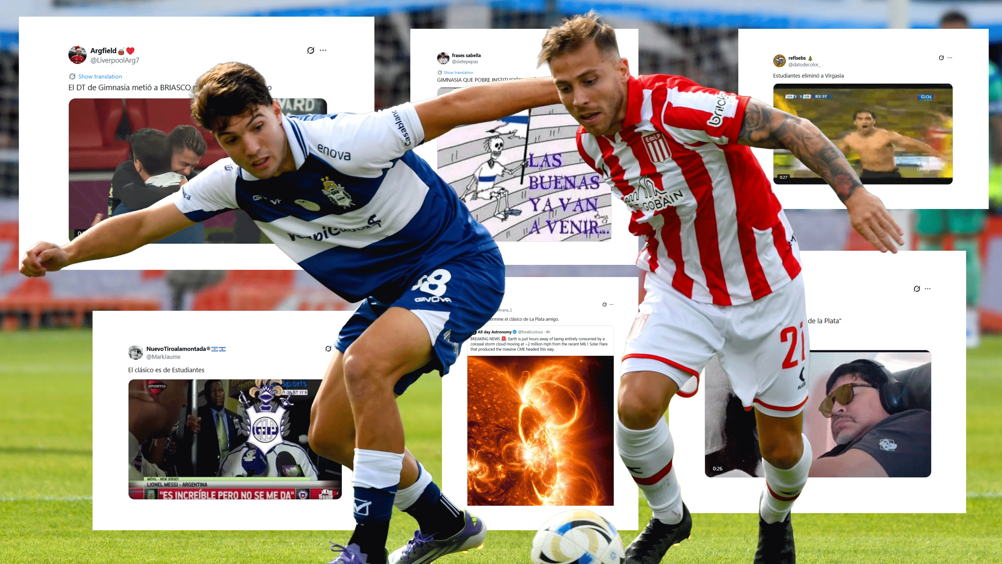 Estallaron los memes por el clásico de La Plata