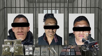 (Imagen ilustrativa generada con IA | Infobae México, Secretaría de Seguridad de Hidalgo)