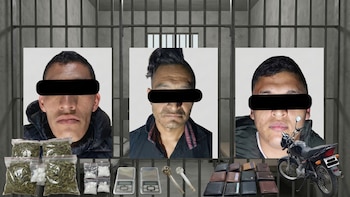 Desarticulan presunta célula de narcomenudeo en Ciudad Sahagún: hay 3 detenidos y 770 dosis aseguradas