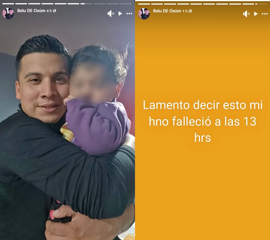 La hermana del policía le dedicó una serie de publicaciones en su cuenta de Facebook