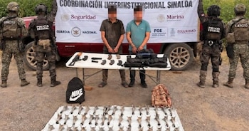 El pasado 27 de septiembre, sujetos que agredieron a policías de Sinaloa fueron detenidos. (SSP Sinaloa)