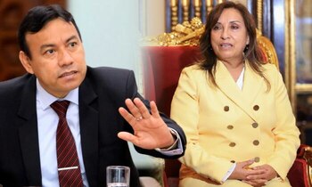 Exministro Félix Chero y Dina