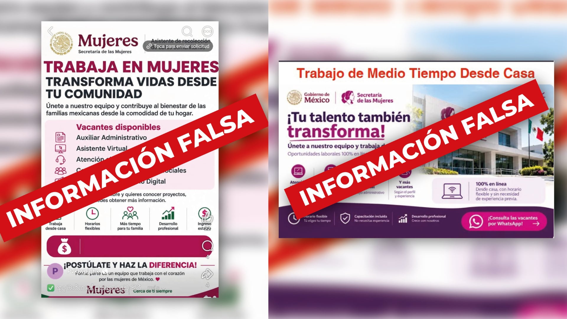 La dependencia alertó sobre vacantes falsas difundidas en redes sociales y llamó a consultar canales oficiales