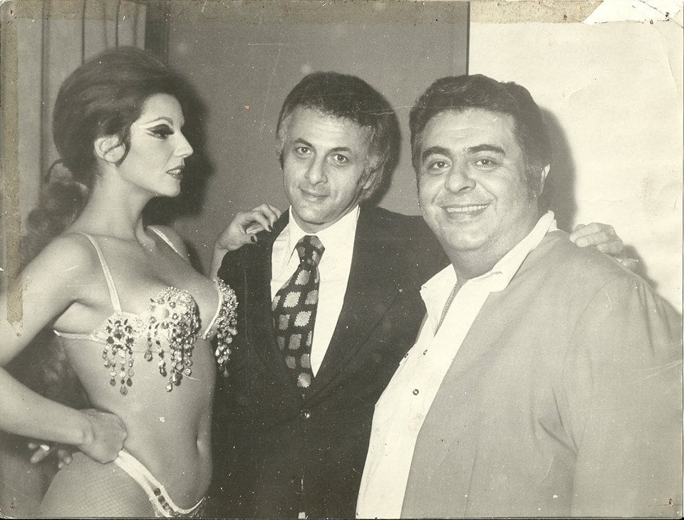 Gerardo Sofovich junto a Susana Giménez y Jorge Porcel